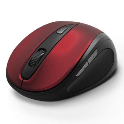 1208202466ba78230bb3b Hama MW-400 Compact Wireless Optical Mouse, 6 Buttons, 800-1600 DPI, Red/Black - Black Antler