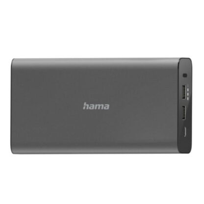 1308202466bae6cf87e94 Hama Universal PD 60W 26800mAh Powerbank, 1x USB-C, 2x USB-A, Aluminium - Black Antler