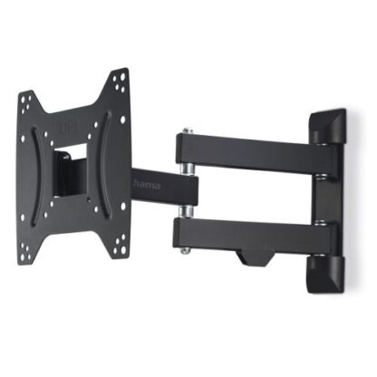 1408202466bcbc9ae98f5 Hama MOTION TV Wall Bracket, Up to 48" TVs, 20kg Max, 2 Arms, Extendable, Tilt +5/-15°, 180° Swivel, VESA up to 200 x 200 - Black Antler