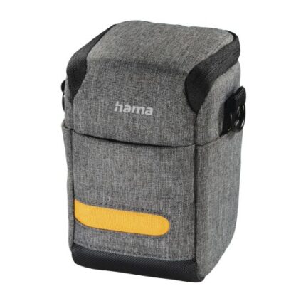 1408202466bd03c00f266 Hama Terra 90 Camera Case, Belt Loop, Shoulder Strap, Grey, 8 x 7.5 x 13 cm Compartment - Black Antler