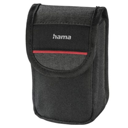 1408202466bd03c32c3af Hama Valletta 60L Compact Camera Case, Belt Loop, Black, 6 x 4 x 11 cm Compartment - Black Antler