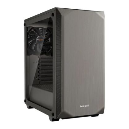 1608202466bea0ef4f45e Be Quiet! Pure Base 500 Gaming Case w/ Window, ATX, 2 x Pure Wings 2 Fans, PSU Shroud, Metallic Grey - Black Antler