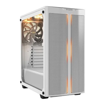 1608202466bea0f1111d0 Be Quiet! Pure Base 500DX Gaming Case w/ Glass Window, ATX, 3 x Pure Wings 2 Fans, ARGB Front Lighting, USB-C, White - Black Antler