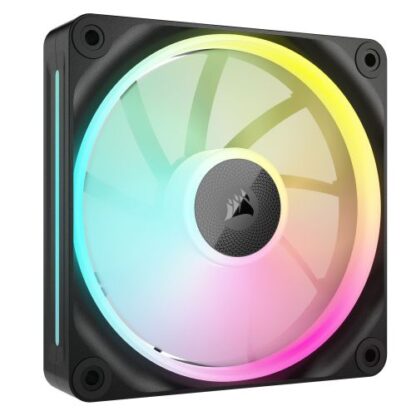 1608202466bf53ff31eea Corsair iCUE LINK LX120 12cm PWM RGB Case Fan, 18 RGB LEDs, Magnetic Dome Bearing, 2400 RPM, Black, Single Fan Expansion Kit - Black Antler