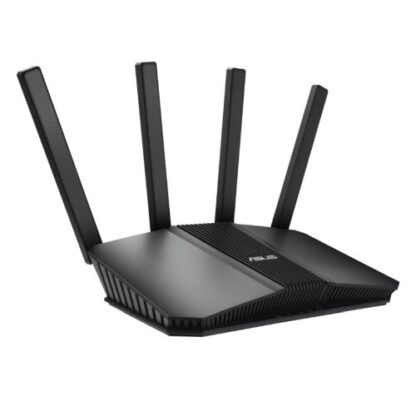 1708202466bff17f5fddb Asus (RT-BE58U) BE3600 Dual Band Wi-Fi 7 Smart AiMesh Extendable Router, 2.5G WAN, 4x GB LAN, MLO, 4K-QAM - Black Antler