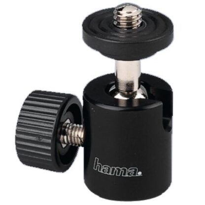 1908202466c3a2420e3df Hama Ball Head, Height: 38mm, 6.4mm Thread/Connection - Black Antler