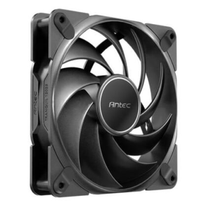 1908202466c3b72430734 Antec Tranquil 120 PWM 12cm Case Fan, Fluid Dynamic Bearing, Daisy-Chain 4-Pin, 400-2000 RPM, Black - Black Antler