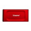 Kingston XS1000 2TB Pocket Size External SSD, USB 3.2 Gen2 Type-A, Red
