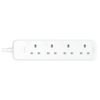 TP-LINK (TAPO P304M) Smart Wi-Fi Power Strip, 4 Outlets, App/Voice Control, Surge Protection, Energy Monitoring, Matter Certified