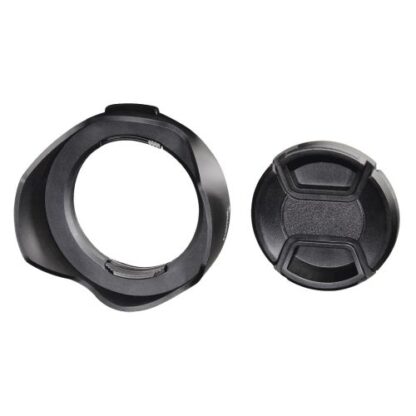 1209202466e35ab9d82c8 Hama Lens Hood with Smart-Snap Lens Cap, For Lenses w/ 58mm Filter Thread - Black Antler