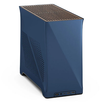 2509202466f4168c046b4 Fractal Design Era 2 ITX (Midnight Blue) Compact Case w/ Walnut Top, Mini ITX, Requires SFX/SFX-L PSU, 2 Fans, 3-Slot GPU & 280mm Radiator Support, USB-C - Black Antler