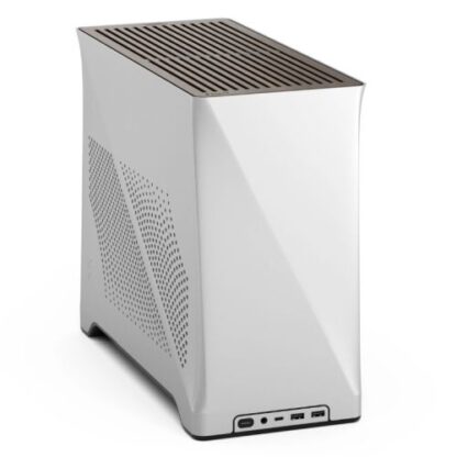 2509202466f4168fb915a Fractal Design Era 2 ITX (Silver) Compact Case w/ Walnut Top, Mini ITX, Requires SFX/SFX-L PSU, 2 Fans, 3-Slot GPU & 280mm Radiator Support, USB-C - Black Antler