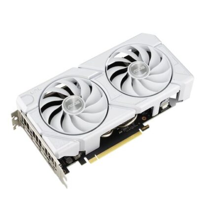 2509202466f417e806763 Asus DUAL RTX4060 EVO White OC, 8GB DDR6, HDMI, 3 DP, 2535MHz Clock, Overclocked - Black Antler