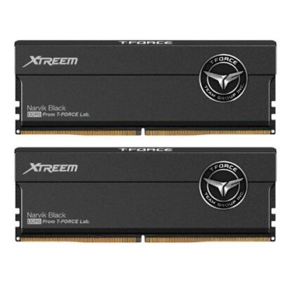 2509202466f41a21b09c4 Team T-Force Xtreem 32GB Kit (2 x 16GB), DDR5, 7600MHz (PC5-60800), CL36, ECC, XMP 3.0, PMIC, DIMM Memory, Black - Black Antler