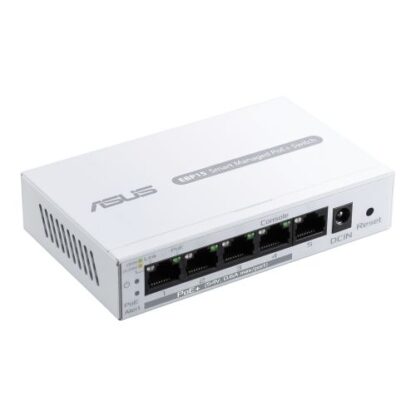 2509202466f4206f53e5f Asus (ExpertWiFi EBP15) 5-Port Gigabit Smart Managed Switch with 4-Port PoE+, 60W, Centralised Management - Black Antler