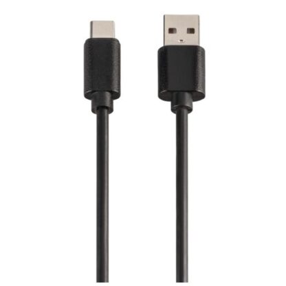 2509202466f4210c2523a Hama USB-A to USB-C Cable, USB 2.0, 0.9 Metre, Black - Black Antler