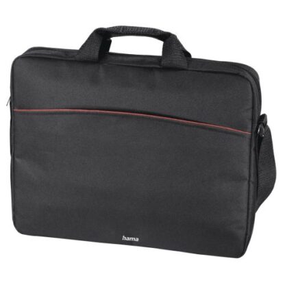 0110202466fb4e24e42a0 Hama Tortuga Laptop Bag, Up to 17.3", Padded Compartment, Spacious Front Pocket, Black - Black Antler