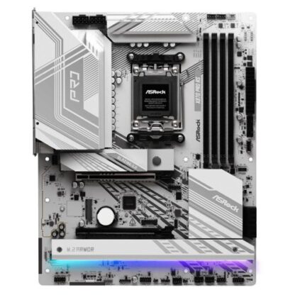 0110202466fb6f6881181 Asrock X870 PRO RS, AMD X870, AM5, ATX, 4 DDR5, HDMI, 2 USB4, 2.5G LAN, RGB, 3x M.2 - Black Antler