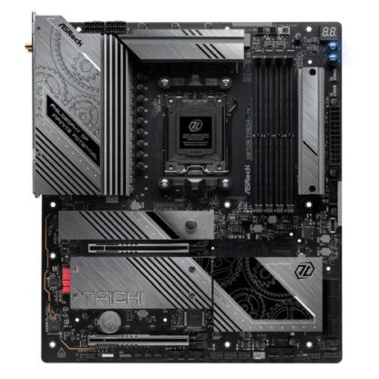 0110202466fb6fa4b47c7 Asrock X870E TAICHI LITE, AMD X870E, AM5, EATX, 4 DDR5, HDMI, 2 USB4, Wi-Fi 7, 5G LAN, 4x M.2 - Black Antler