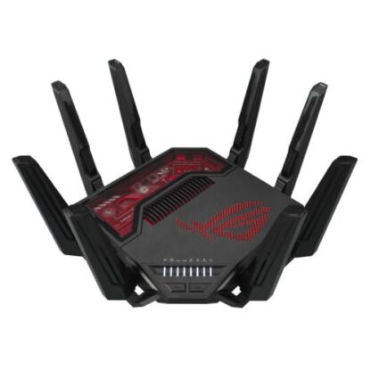 0210202466fc91db3b5e4 Asus (ROG Rapture GT-BE19000) BE19000 Tri-Band Wi-Fi 7 Gaming Router, 2x 10G Ports, 2.5G WAN, Game Acceleration, AiMesh, RGB Lighting - Black Antler