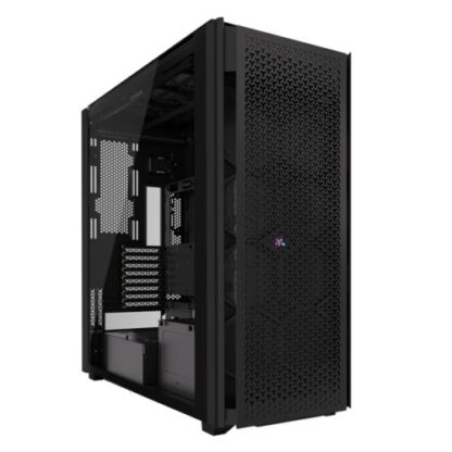 0210202466fcd0265e3d4 Corsair iCUE LINK 9000D RGB Airflow Gaming Case w/ Glass Side, E-ATX, Dual System, Up to 18 Fans, InfiniRail Fan Mounting, iCUE LINK Hub, USB-C, Asus BTF Compatible, Black - Black Antler