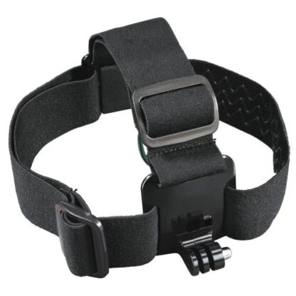 0310202466fec975ad774 Hama Head Strap Mount for GoPro and Action Cameras, Elastic - Black Antler