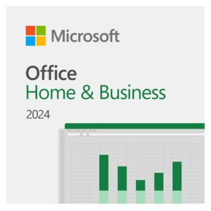 071020246703f409075e1 Microsoft Office 2024 Home & Business, Retail, 1 Licence, Windows/MacOS, Medialess - Black Antler