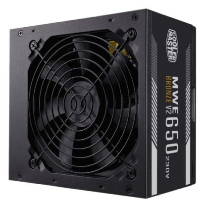 08102024670555089ba83 Cooler Master 650W MWE Bronze V2 230V ATX 2.52 PSU, Fully Wired, HDB Bearing Fan, 80+ Bronze - Black Antler