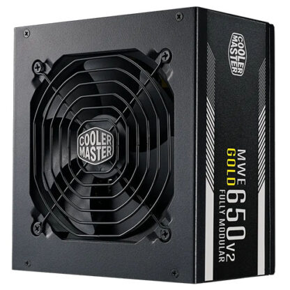 0810202467055509d27f9 Cooler Master 650W MWE Gold V2 ATX 2.41 PSU, Fully Modular, HDB Bearing Fan, 80+ Gold - Black Antler