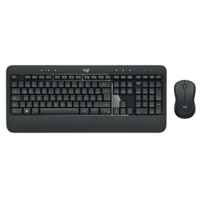 1110202467091814551ed Logitech MK540 Advanced Wireless Keyboard and Mouse Desktop Kit, Spill Resistant - Black Antler