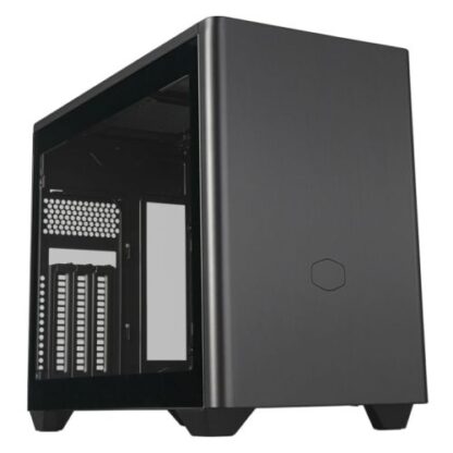 1110202467093c625b5e2 Cooler Master MasterBox NR200P V2 Case w/ Glass or Mesh Side, Mini ITX, Requires SFX/SFX-L PSU, 1x Fan, USB-C, 356mm GPU & 280mm Radiator Support, Black - Black Antler