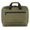 Hama Ultra Lightweight Laptop Bag, Up to 16.2", Padded Compartment, Front Pocket, Trolley Strap, Water-Repellent, Eco-Friendly, Olive Green