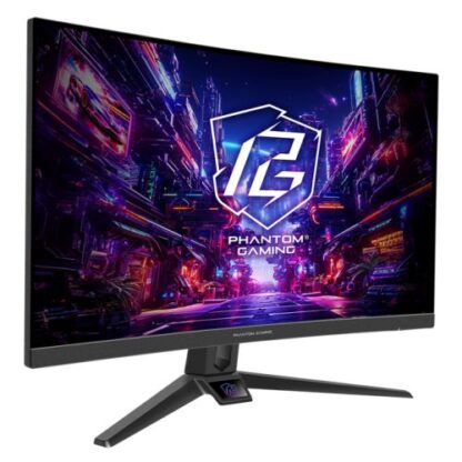 21102024671669811fd9e Asrock 27" Phantom Gaming FHD Curved Gaming Monitor (PG27FRS1A), 1920 x 1080, 1ms, 2 HDMI, DP, 280Hz, 95% DCI-P3, FreeSync, VESA - Black Antler