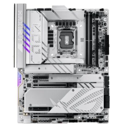 24102024671a8599d3ac4 Asus ROG MAXIMUS Z890 APEX, Intel Z890, 1851, ATX, 2 DDR5, 2 TB4, Wi-Fi 7, 5G LAN, PD 60W, ROG DIMM.2 Card, RGB, 6x M.2 - Black Antler