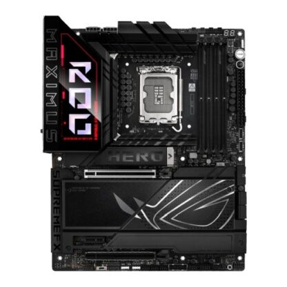 24102024671a859c59e18 Asus ROG MAXIMUS Z890 HERO, Intel Z890, 1851, ATX, 4 DDR5, HDMI, 2 TB4, Wi-Fi 7, 5G & 2.5G LAN, PD 60W, RGB, 6x M.2 - Black Antler