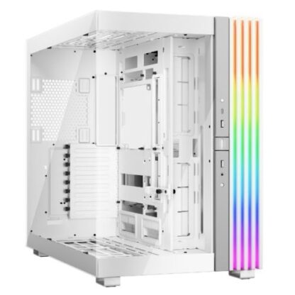 28102024671f82493045b Be Quiet! Light Base 900 DX ARGB Gaming Case w/ Glass Front & Side, E-ATX, Invertible, 3M ARGB Strip & Controller, USB-C, Asus BTF Compatible, White - Black Antler