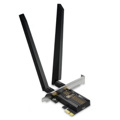 301020246722948762799 TP-Link (Archer TBE552E) BE9300 Wi-Fi 7 Tri-Band PCI Express Adapter, Bluetooth 5.4 - Black Antler