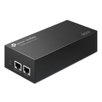 31102024672390c4bea75 TP-LINK (POE380S) Omada 90W 10G PoE++ Injector, 2x 10Gbps Ports, Up to 90W, Wall-Mounting/Desktop - Black Antler