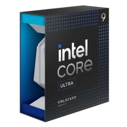 31102024672394129737b Intel Core Ultra 9 285K CPU, 1851, 5.7GHz Turbo, 24-Core, 125W (250W Turbo), 36MB Cache, Overclockable, Arrow Lake, NO HEATSINK/FAN - Black Antler