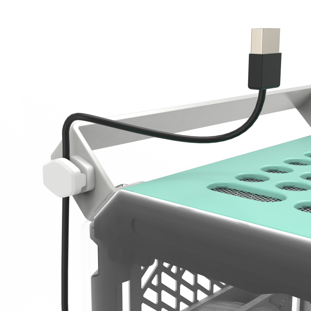 Qube 500 3D print cable holder