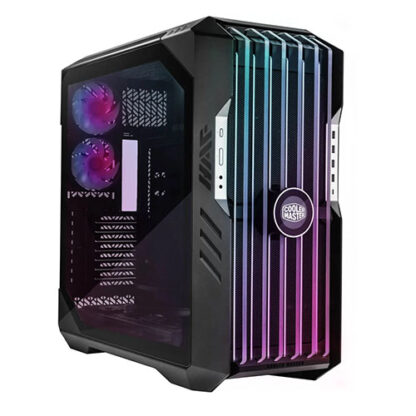 05112024672a1c8df1cb4 Cooler Master HAF 700 EVO Gaming Case w/ Glass Side, E-ATX, Multi Chamber, 5x ARGB Fans, ARGB Fan Hub, Front LCD Display, USB-C, Black - Black Antler