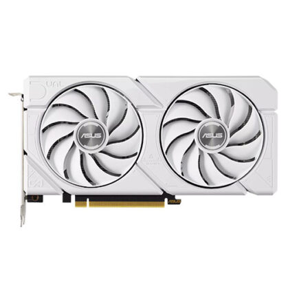 06112024672b8337ca9cf Asus DUAL RTX4060 Ti EVO White OC, 8GB DDR6, HDMI, 3 DP, 2595MHz Clock, Overclocked - Black Antler