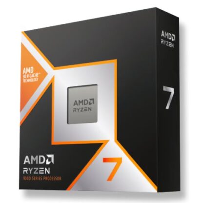 07112024672cefd9a36f2 AMD Ryzen 7 9800X3D CPU, AM5, 4.7GHz (5.2 Turbo), 8-Core, 120W, 104MB Cache, 4nm, 9th Gen, Radeon Graphics, NO HEATSINK/FAN - Black Antler