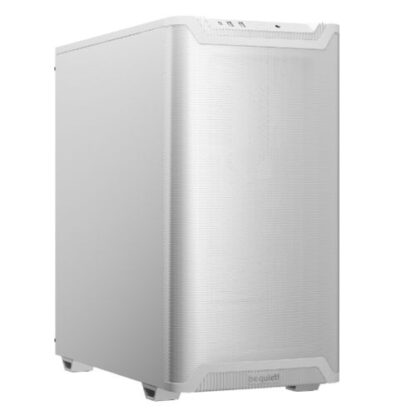 1111202467324be042854 Be Quiet! Pure Base 501 Airflow Gaming Case, ATX, Compact Design, 2 Pure Wings 3 Fans, High Airflow Front & Top, USB-C, White - Black Antler