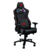 Asus ROG Chariot X (Wide) RGB Gaming Chair, Racing-Car Style, Premium PU Leather, Memory-Foam Lumbar, 4D Armrests, 155° Recline, Tilt & Class 4 Gas Lift, Black
