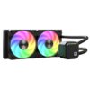 Vida BiFrost 240mm ARGB Liquid CPU Cooler, 2x ARGB PWM Fans, ARGB CPU Block, 250W TDP, Black