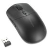 Kensington MY430 EQ Rechargeable Wireless/Bluetooth Mouse, Connect to 3 Devices, 2400 DPI, 6 Buttons, 4 Months Battery, Black