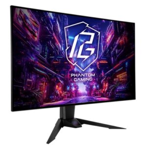 Arock 31.5" 4K UHD WOLED Gaming Monitor (PGO32UFS), 3840 x 2160, 0.03ms, USB, 240Hz/FHD 480Hz, 99% DCI-P3, 132% sRGB, VESA