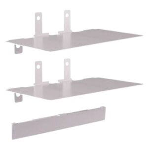 Nanoleaf Blocks Shelves Add-On Kit (2 Pack), Stainless Steel, 1.5kg Weight Limit