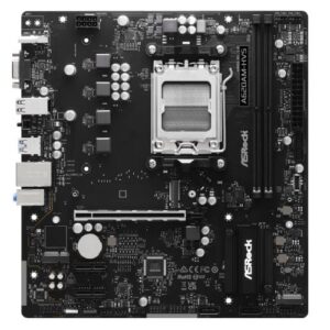Asrock A620AM-HVS, AMD A620A, AM5, Micro ATX, 2 DDR5, VGA, HDMI, GB LAN, 2x M.2